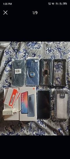 Redmi note 9s 6gb 128gb all accriess only sale