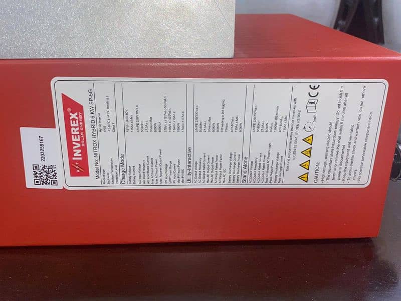 Inverex Nitrox Hybrid 6 KW SP-5G Invertor 2