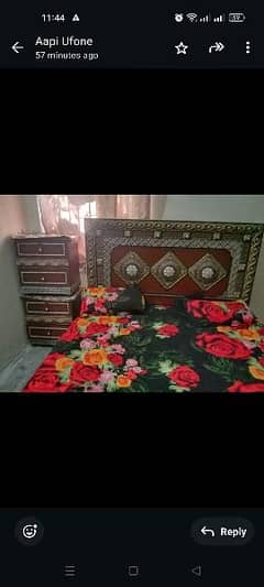 King Size Bed & , Dressing Table & Dresser