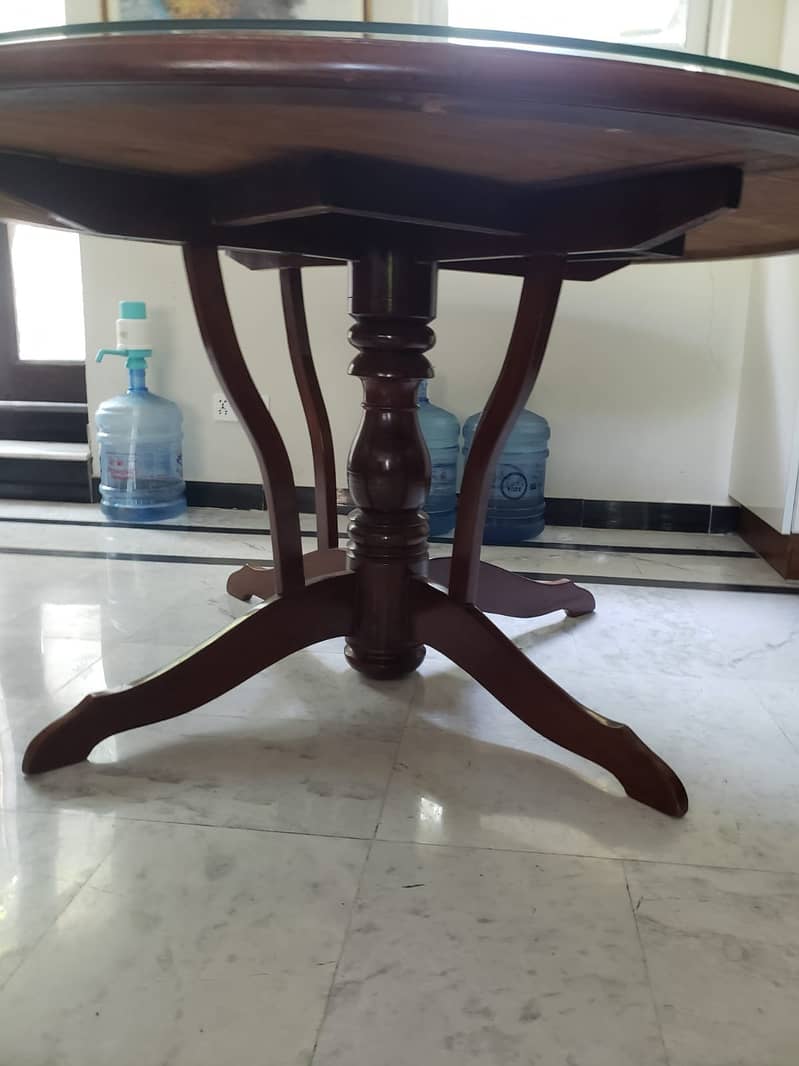 pure sheshum wood table 4