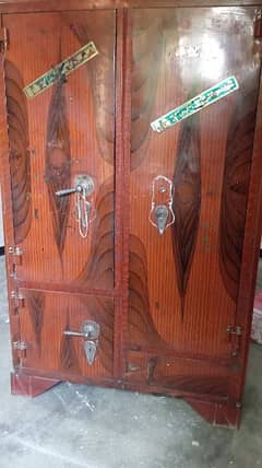 steel almari 2 doors