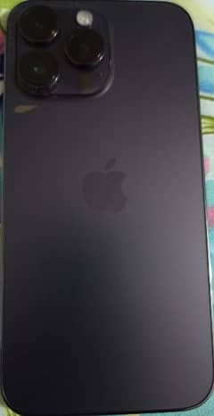 I phone 14 pro max 2 sim salut 128gb deep purple