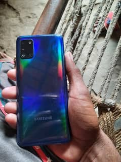 samsung a31  only mobile and charger