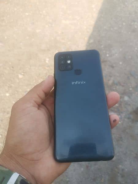 infinix hot 10 6 128gb pta aprove with box ghazi trbela location 1