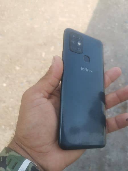 infinix hot 10 6 128gb pta aprove with box ghazi trbela location 2