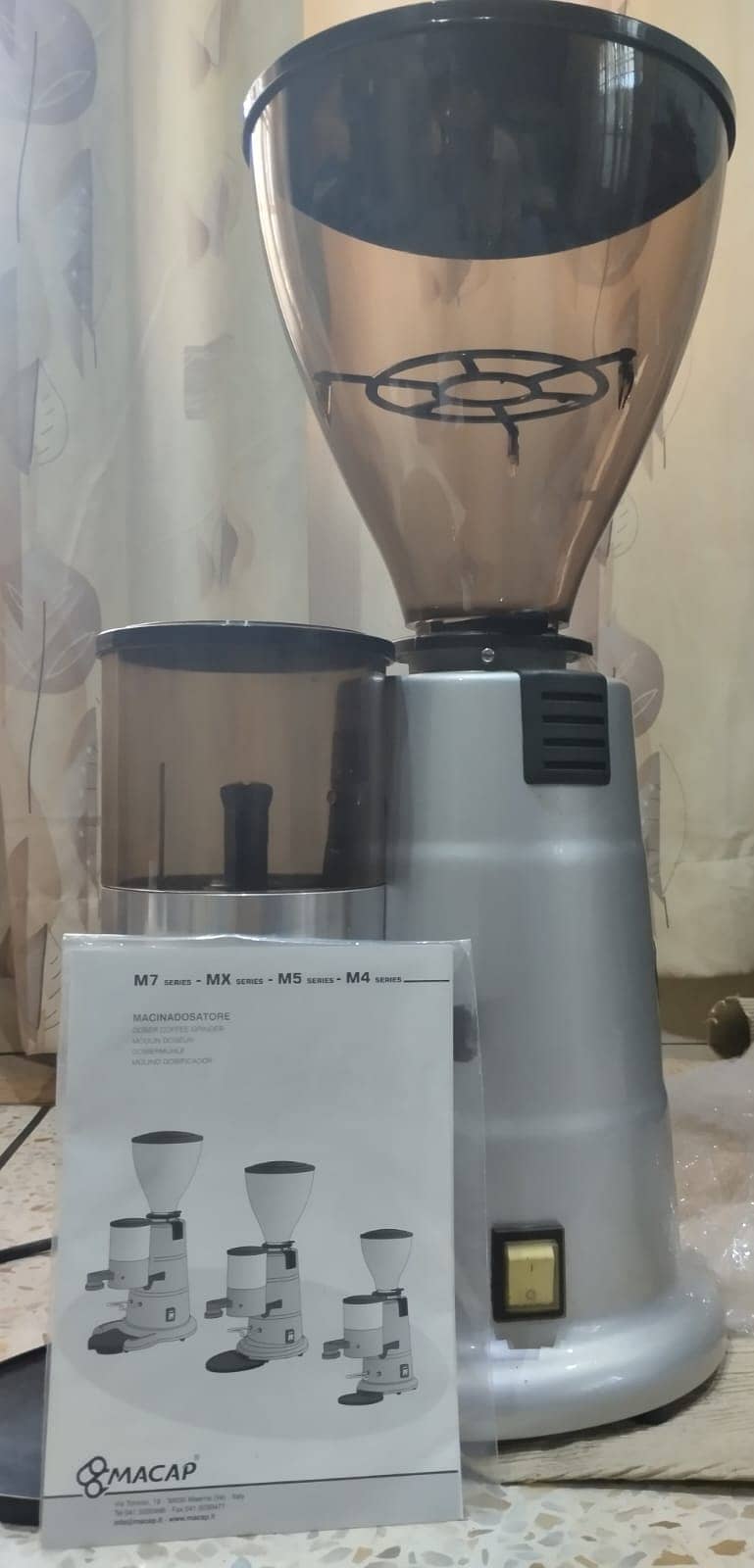 MACAP Doser Coffee Grinder MX Series 1