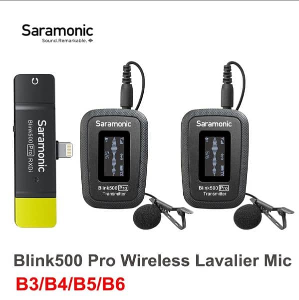 Saramonic Blink500 PRO B6 original import from england 2