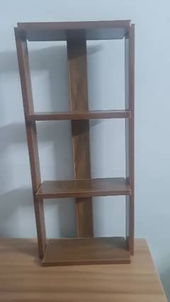 decoration and book rack