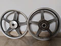 Alloy Wheels For 125 and Deluxe