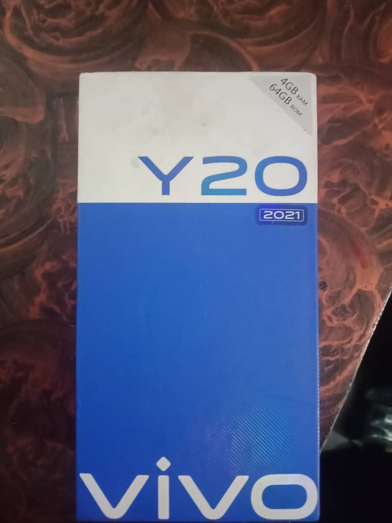 vivo y20 4.64 with box chrger ni ha  condchin 10/8 no any fulat 7