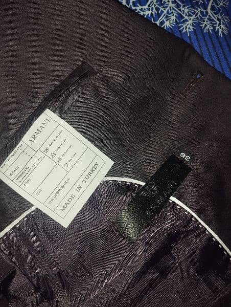 Men's two piece coat pant by Armani brand Turkey. 10