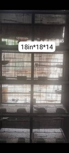 BIRDS CAGE ( FOR PARROTS, DOVE AND ETC ) 10 PORTIONS