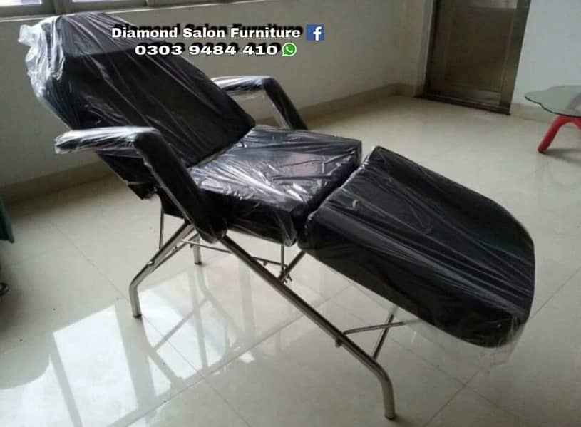 Saloon Chair/Parlour Chair/Facial Bed/Shampoo Unit/Pedicure/Trolley 4