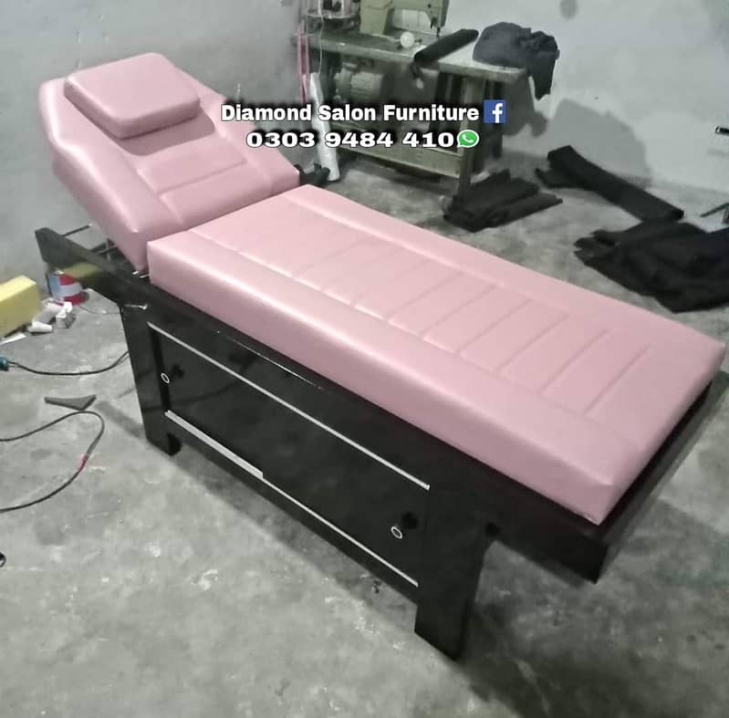 Saloon Chair/Parlour Chair/Facial Bed/Shampoo Unit/Pedicure/Trolley 5