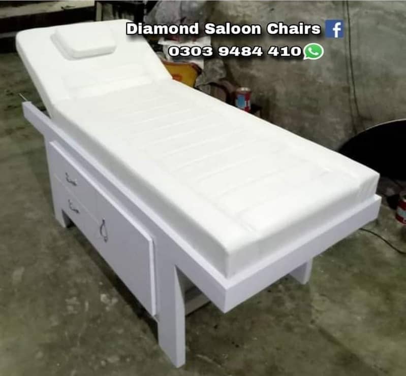 Saloon Chair/Parlour Chair/Facial Bed/Shampoo Unit/Pedicure/Trolley 9