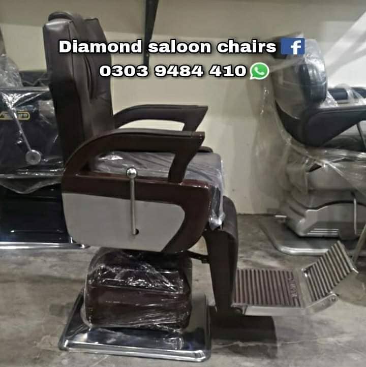 Saloon Chair/Parlour Chair/Facial Bed/Shampoo Unit/Pedicure/Trolley 6