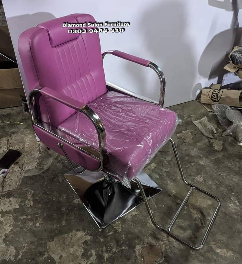 Saloon Chair/Parlour Chair/Facial Bed/Shampoo Unit/Pedicure/Trolley 13