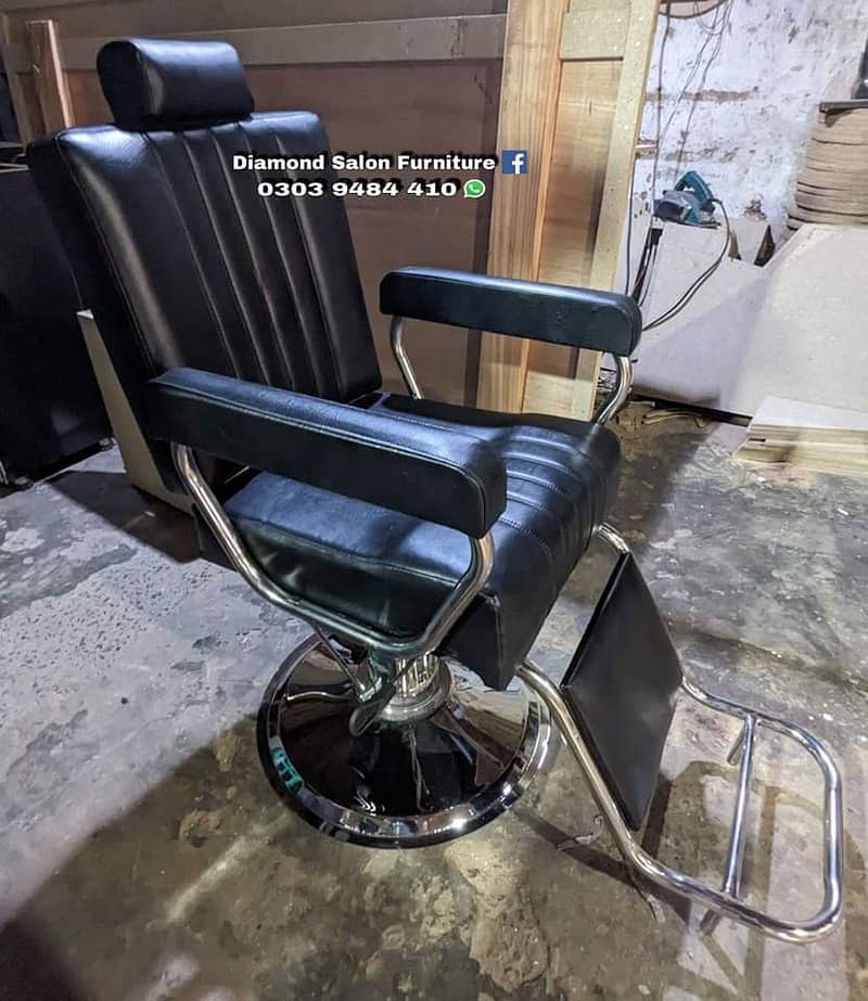 Saloon Chair/Parlour Chair/Facial Bed/Shampoo Unit/Pedicure/Trolley 17