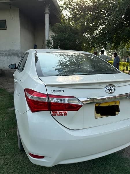 Toyota Corolla GLI 2015 sindh registered 1