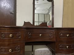 Dressing Table with mirrors Original Wood furniture