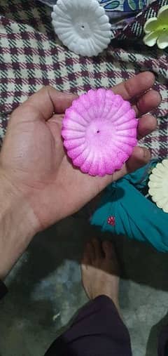 Artificial single flower making