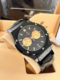 hublot classic fusion chronograph full black