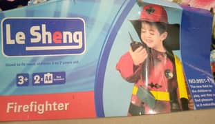 Fire Fighter Costume for kids ( 3 to 8 years)