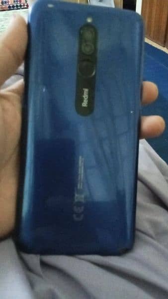 redmi 8 4 64 with box and charger 4