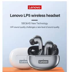 Lenovo LP5 TWS Wireless Earbuds Delivery available all over Pakistan