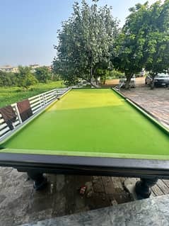 snooker table