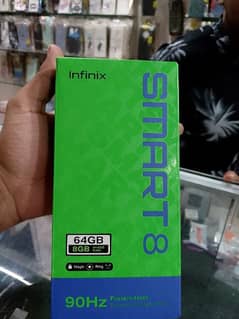 Infinix smart 8 4+4 GB +64GB