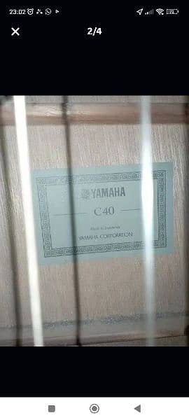 Yamaha C40 Nylon String 3