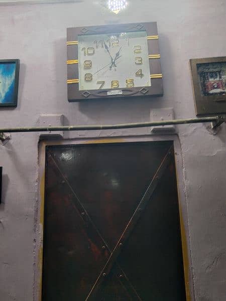 sceneries frame wall clock 3