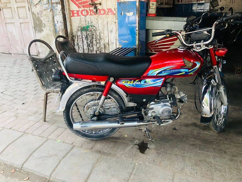 Honda 70 CD 2021 total orignal 1