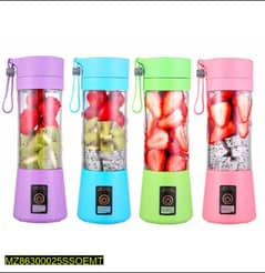 Mini rechargeable electric juicer blender ,380 ml