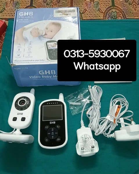 new ghb UK brand  vedio baby monitor 0