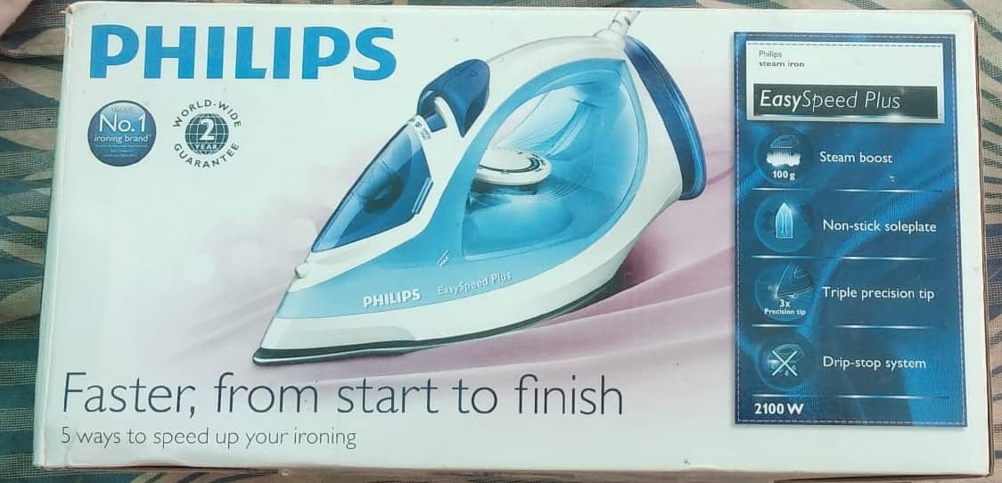 Philips steam iron 2100 Watt 1