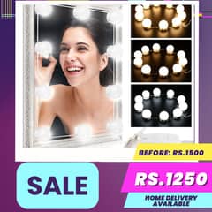 Vanity Mirror LED Bulbs For Makeup | 10 Bulbs and 3 Modes | ETCH Brand