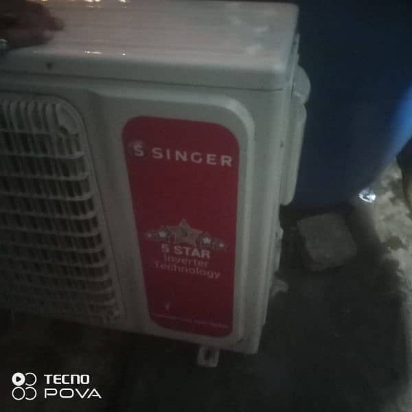 Singer a/c 1 ton new condition hai 2