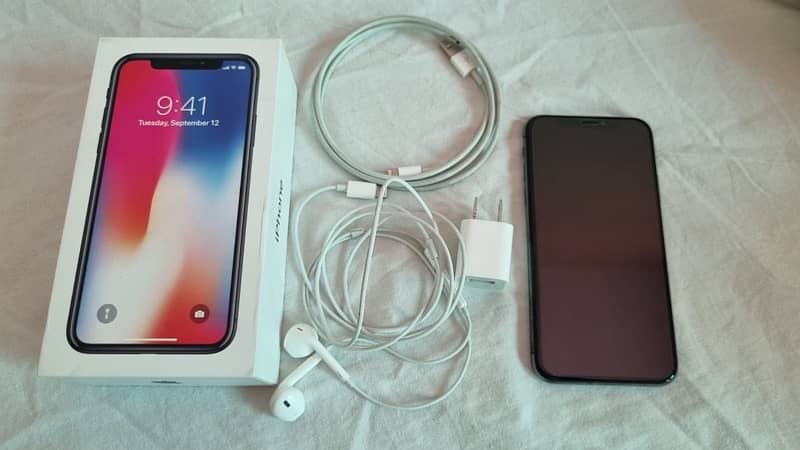 iPhone x 256 GB PTA approved for sale 0