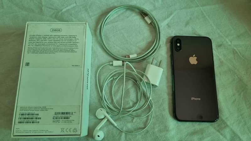 iPhone x 256 GB PTA approved for sale 1