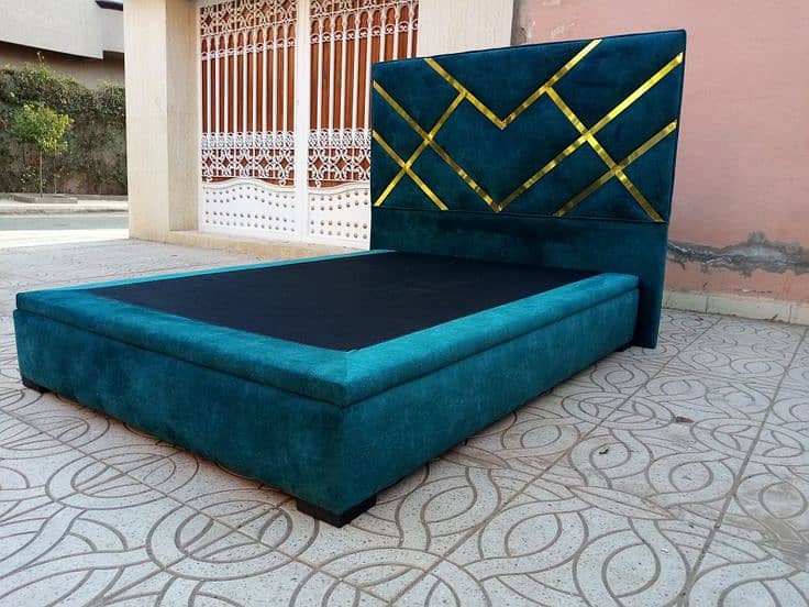 Poshish bed\Bed set\double bed\king size bed\Luxury bed 8