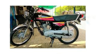 honda 125 black