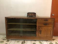 Antique Wooden showcase for sale