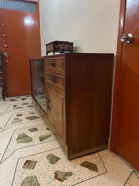 Antique Wooden showcase for sale 2