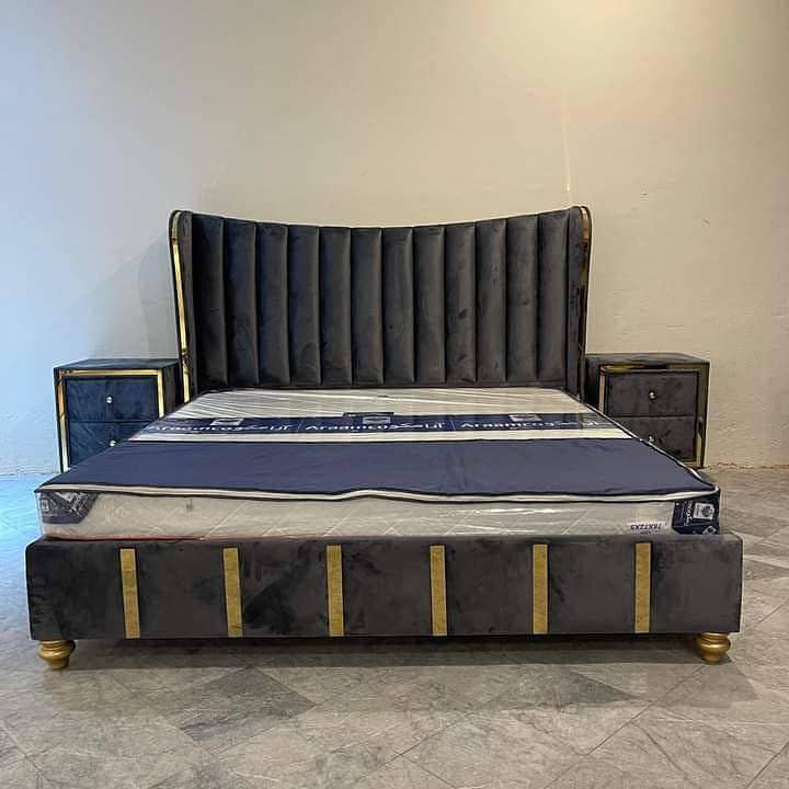 Poshish bed\Bed set\double bed\king size bed\single bed 5