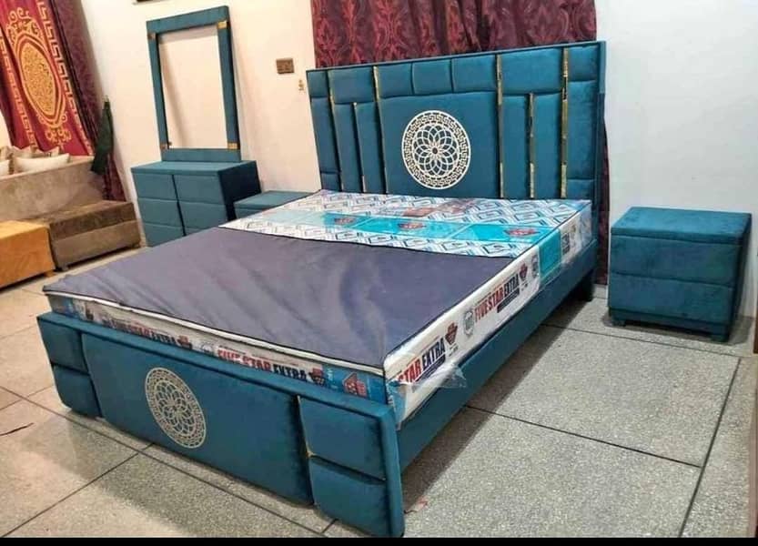 Poshish bed\Bed set\double bed\king size bed\single bed 18