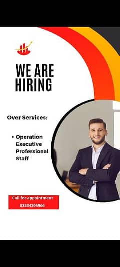 OPERATION EXECUTIVE || JOBS