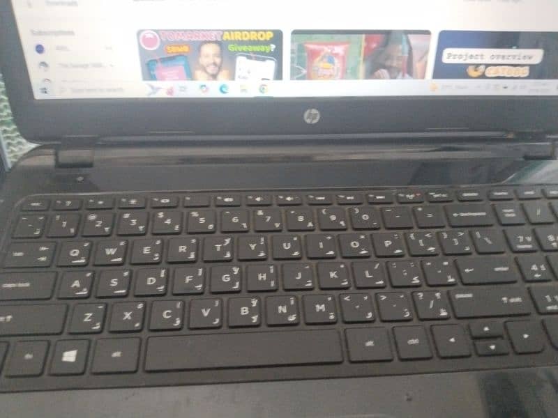 hp labtop 5th generation 8/128GB 1