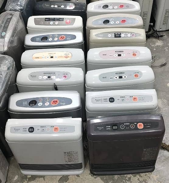 Rinnai gas plus electric Japanese room heaters and geysers 2